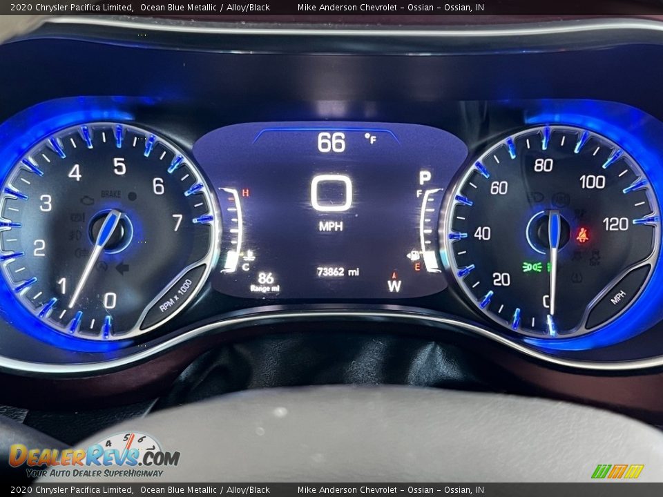 2020 Chrysler Pacifica Limited Gauges Photo #19