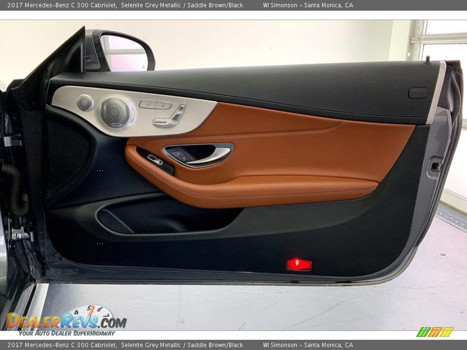 Door Panel of 2017 Mercedes-Benz C 300 Cabriolet Photo #26