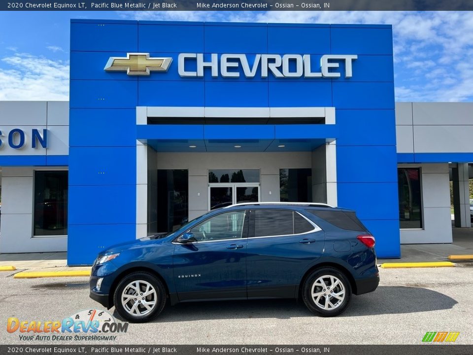 Pacific Blue Metallic 2020 Chevrolet Equinox LT Photo #1