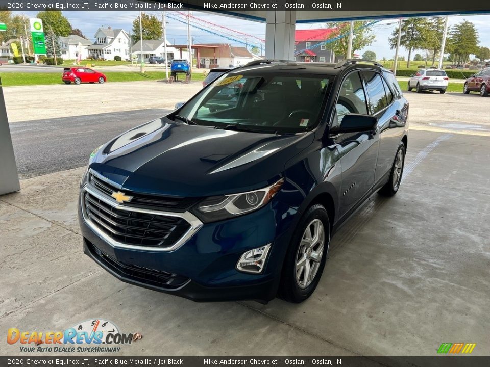 2020 Chevrolet Equinox LT Pacific Blue Metallic / Jet Black Photo #2