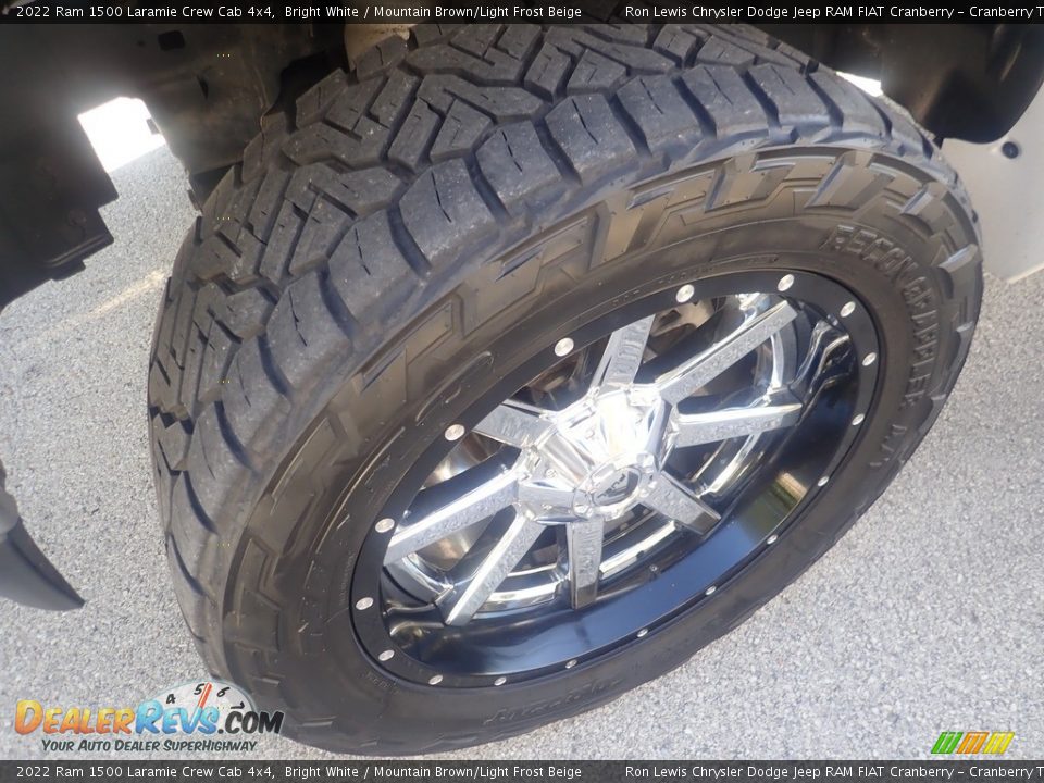 Custom Wheels of 2022 Ram 1500 Laramie Crew Cab 4x4 Photo #8