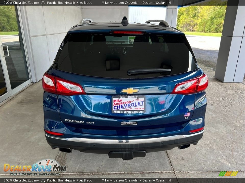 2020 Chevrolet Equinox LT Pacific Blue Metallic / Jet Black Photo #8