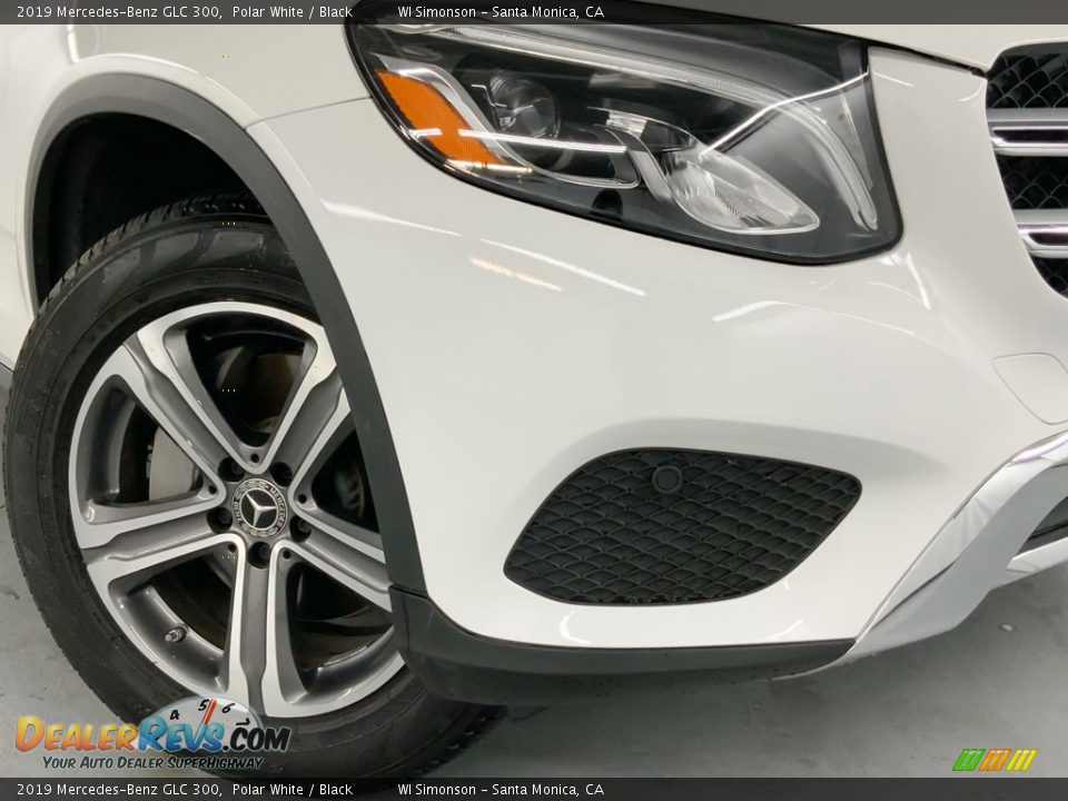 2019 Mercedes-Benz GLC 300 Polar White / Black Photo #3