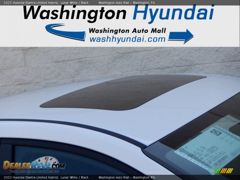 2023 Hyundai Elantra Limited Hybrid Lunar White / Black Photo #4