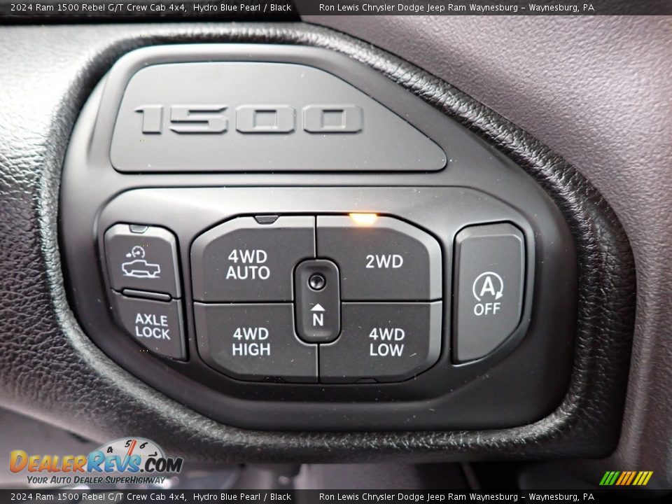 Controls of 2024 Ram 1500 Rebel G/T Crew Cab 4x4 Photo #17