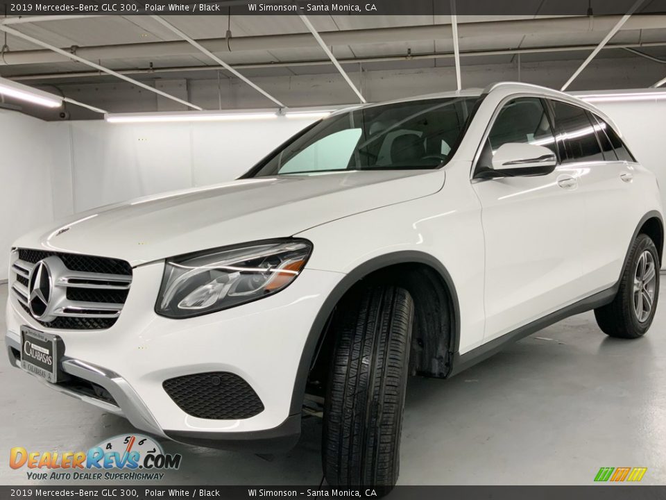 2019 Mercedes-Benz GLC 300 Polar White / Black Photo #14