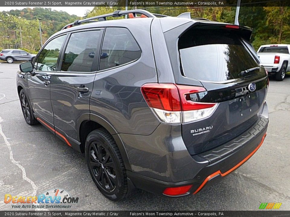 2020 Subaru Forester 2.5i Sport Magnetite Gray Metallic / Gray Photo #5