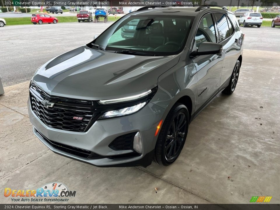 2024 Chevrolet Equinox RS Sterling Gray Metallic / Jet Black Photo #2