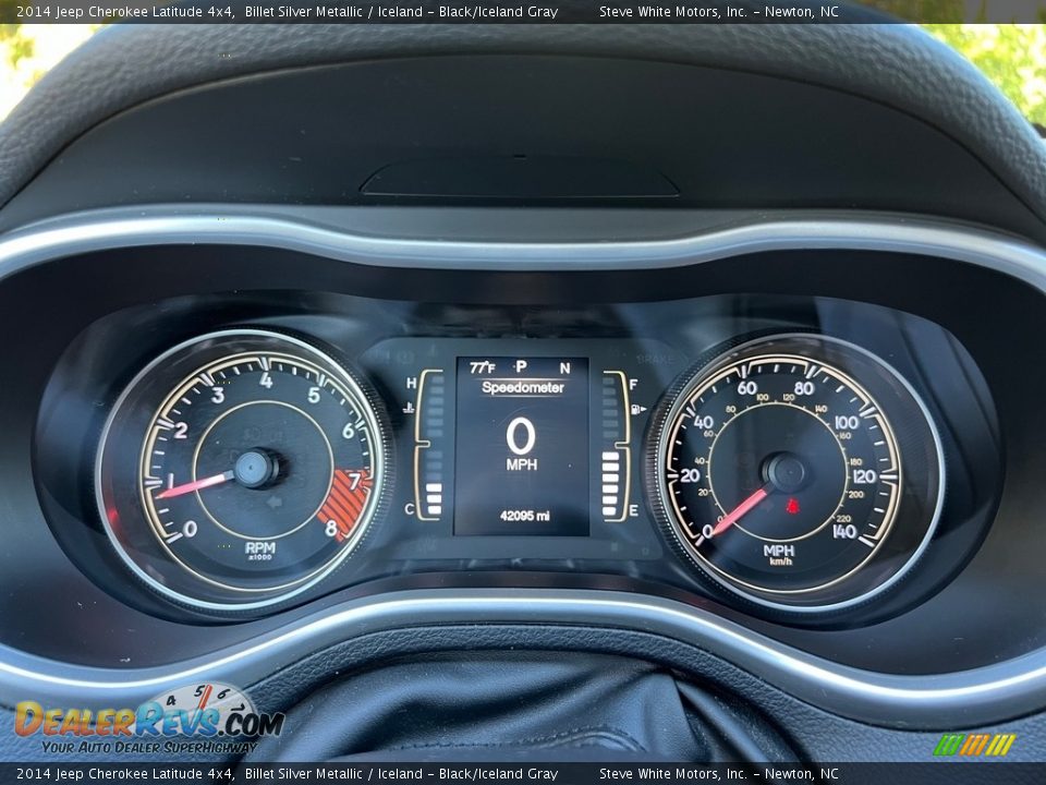 2014 Jeep Cherokee Latitude 4x4 Gauges Photo #20