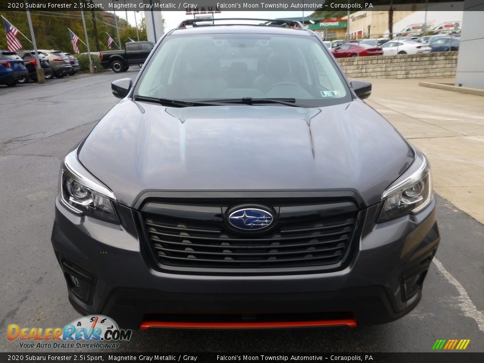 2020 Subaru Forester 2.5i Sport Magnetite Gray Metallic / Gray Photo #8