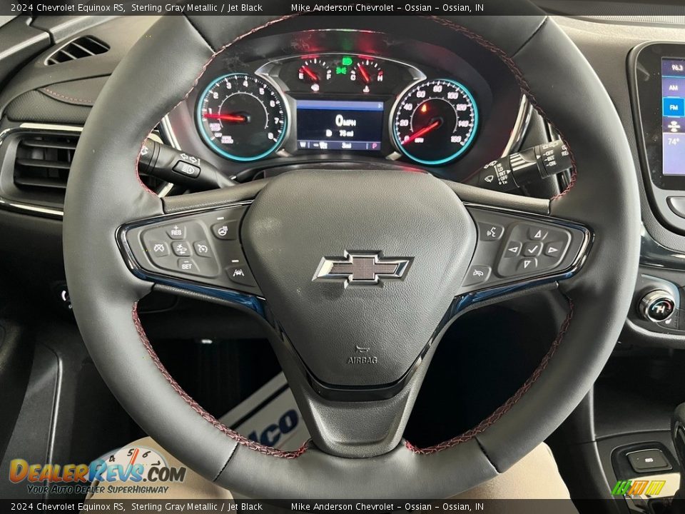 2024 Chevrolet Equinox RS Steering Wheel Photo #17
