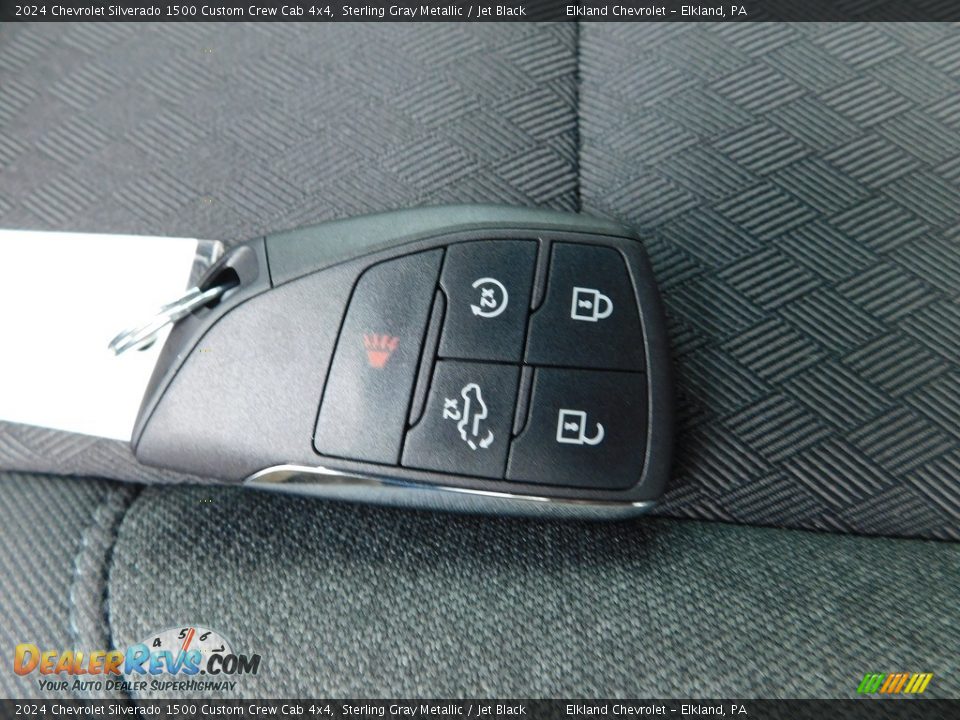 Keys of 2024 Chevrolet Silverado 1500 Custom Crew Cab 4x4 Photo #26
