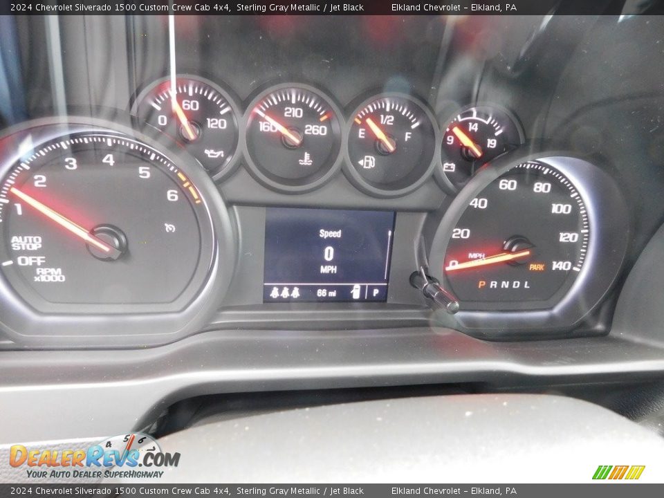 2024 Chevrolet Silverado 1500 Custom Crew Cab 4x4 Gauges Photo #27