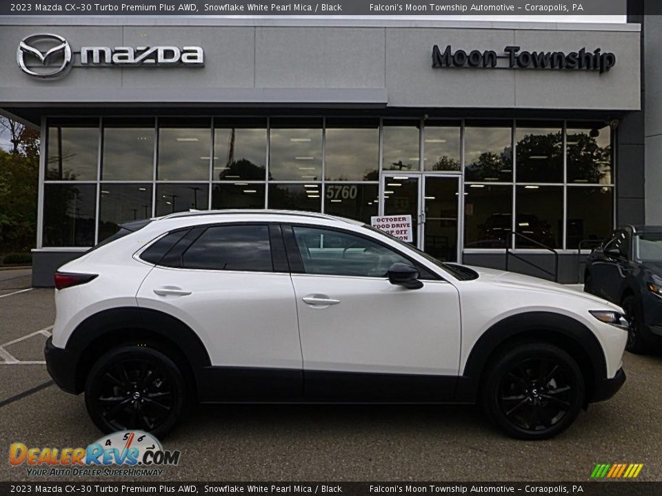 2023 Mazda CX-30 Turbo Premium Plus AWD Snowflake White Pearl Mica / Black Photo #1