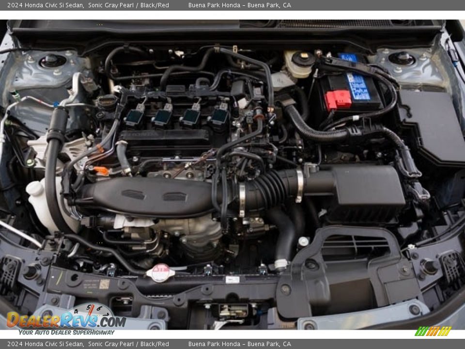 2024 Honda Civic Si Sedan 1.5 Liter Turbocharged  DOHC 16-Valve i-VTEC 4 Cylinder Engine Photo #9