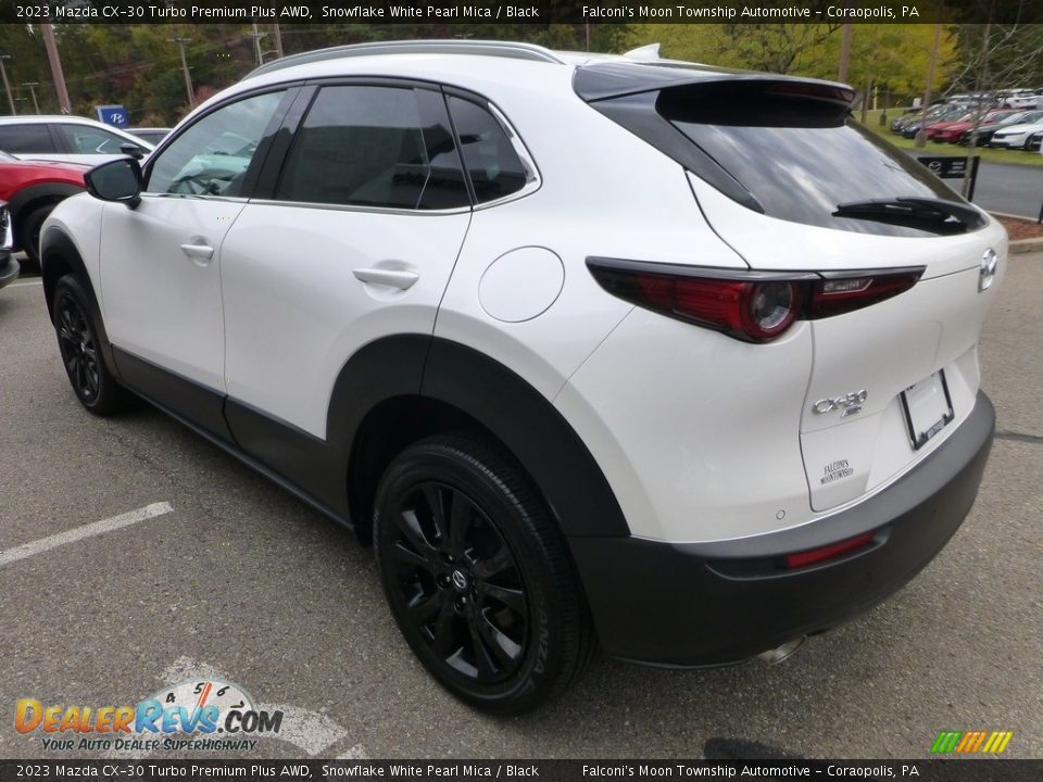 2023 Mazda CX-30 Turbo Premium Plus AWD Snowflake White Pearl Mica / Black Photo #5