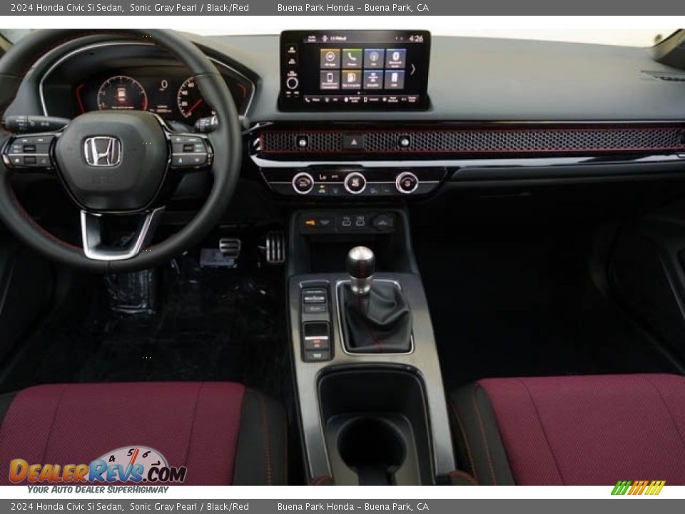 Dashboard of 2024 Honda Civic Si Sedan Photo #13