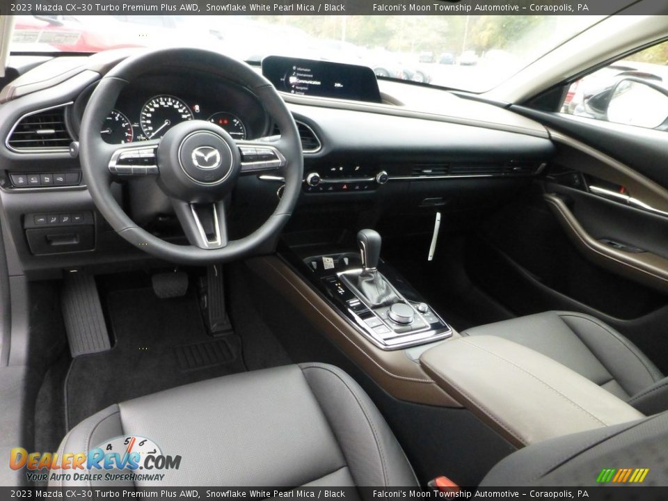Black Interior - 2023 Mazda CX-30 Turbo Premium Plus AWD Photo #13