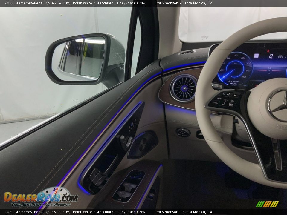 Dashboard of 2023 Mercedes-Benz EQS 450+ SUV Photo #12