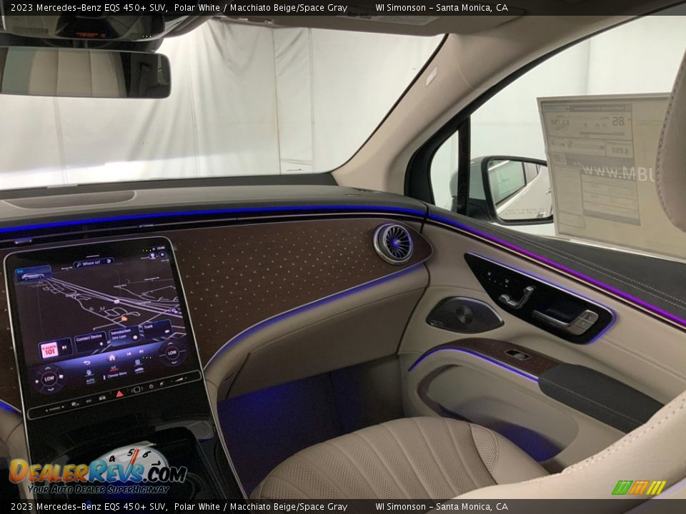 Dashboard of 2023 Mercedes-Benz EQS 450+ SUV Photo #14