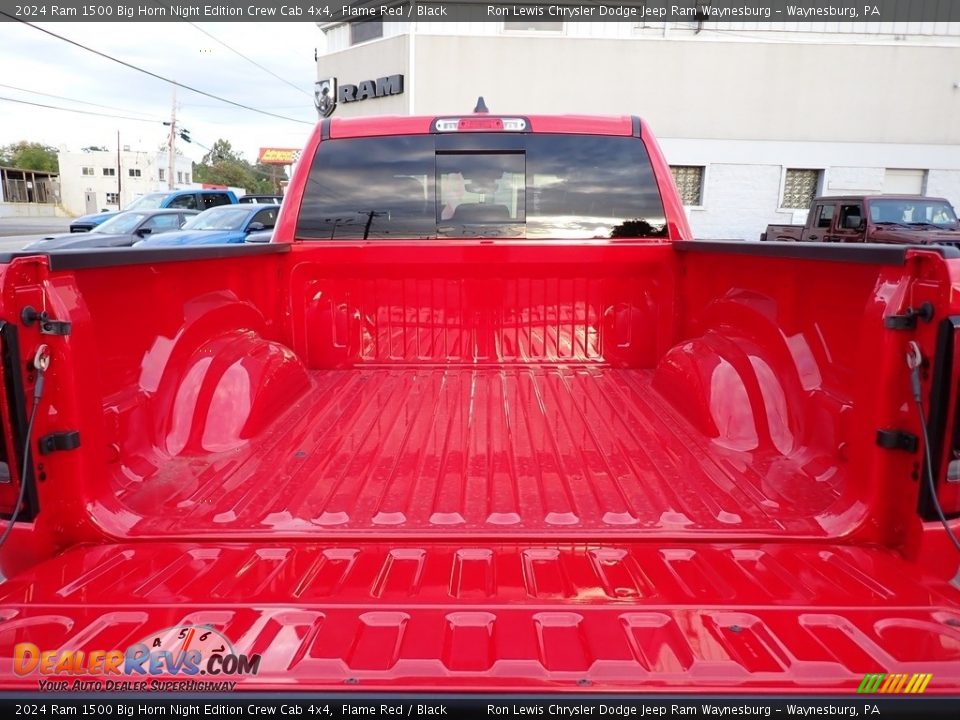 2024 Ram 1500 Big Horn Night Edition Crew Cab 4x4 Flame Red / Black Photo #5