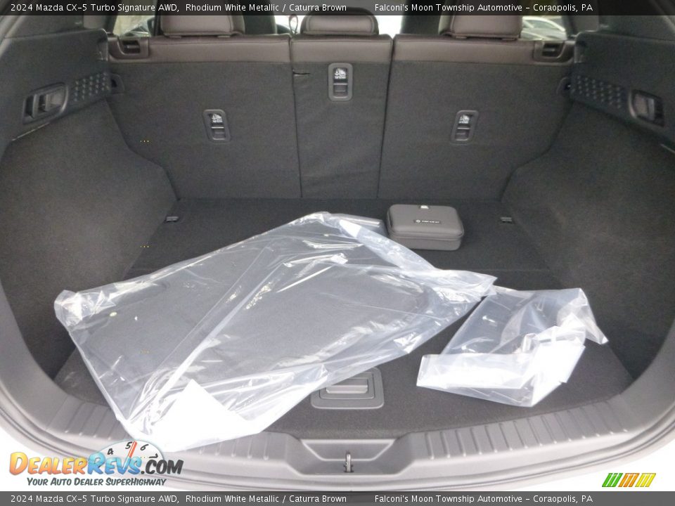 2024 Mazda CX-5 Turbo Signature AWD Trunk Photo #4