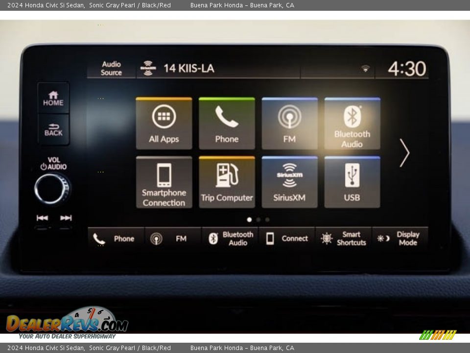 Controls of 2024 Honda Civic Si Sedan Photo #25