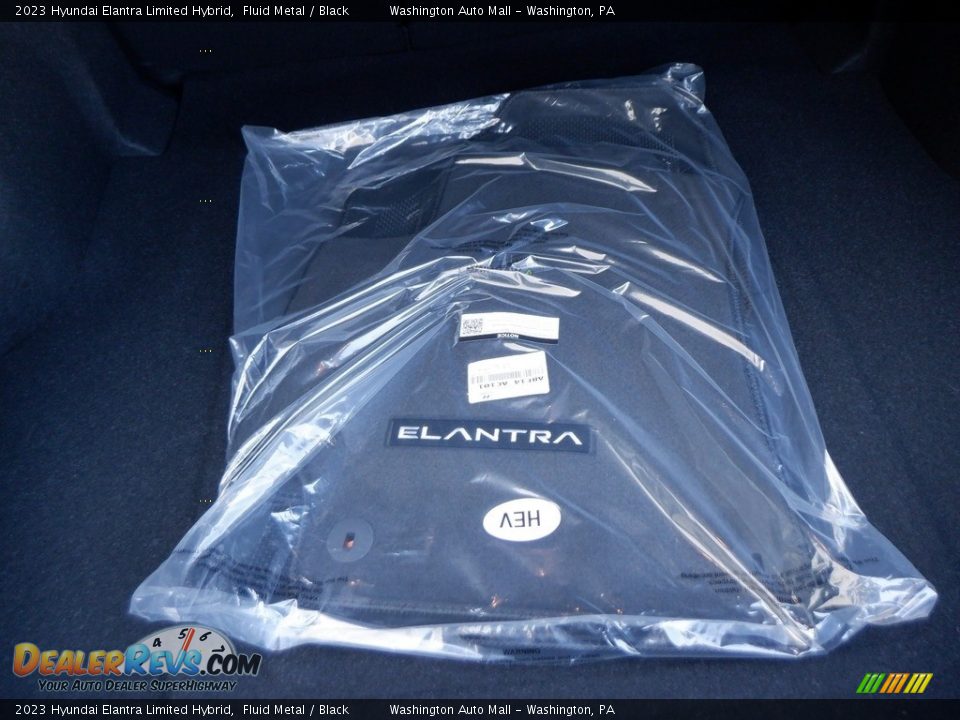 2023 Hyundai Elantra Limited Hybrid Fluid Metal / Black Photo #30