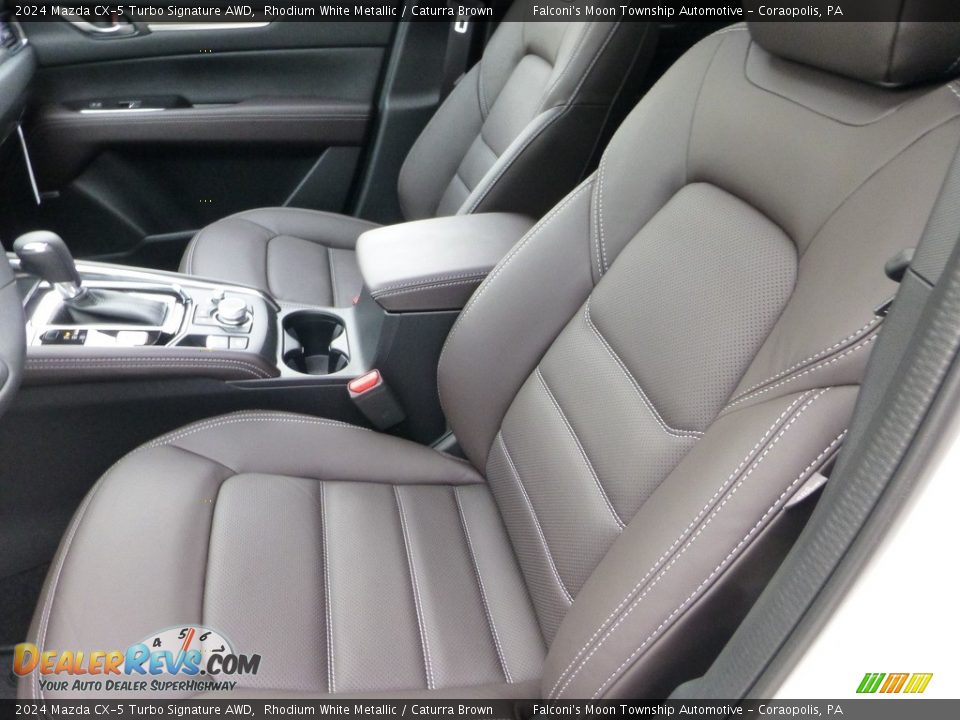 Front Seat of 2024 Mazda CX-5 Turbo Signature AWD Photo #11