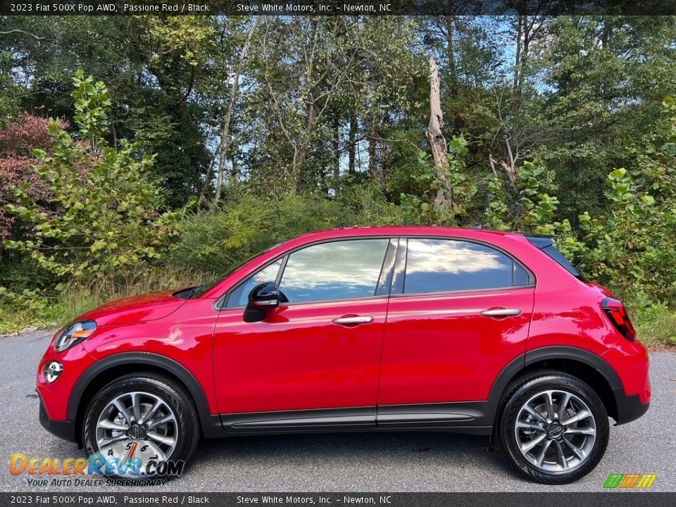 Passione Red 2023 Fiat 500X Pop AWD Photo #1