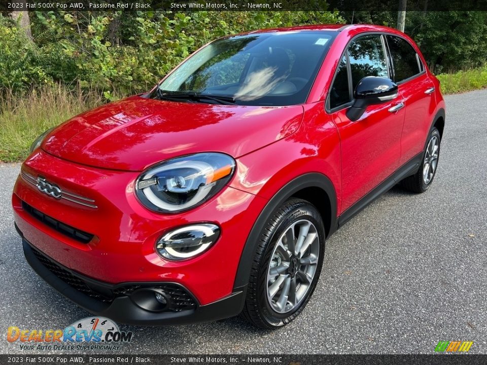 Passione Red 2023 Fiat 500X Pop AWD Photo #2