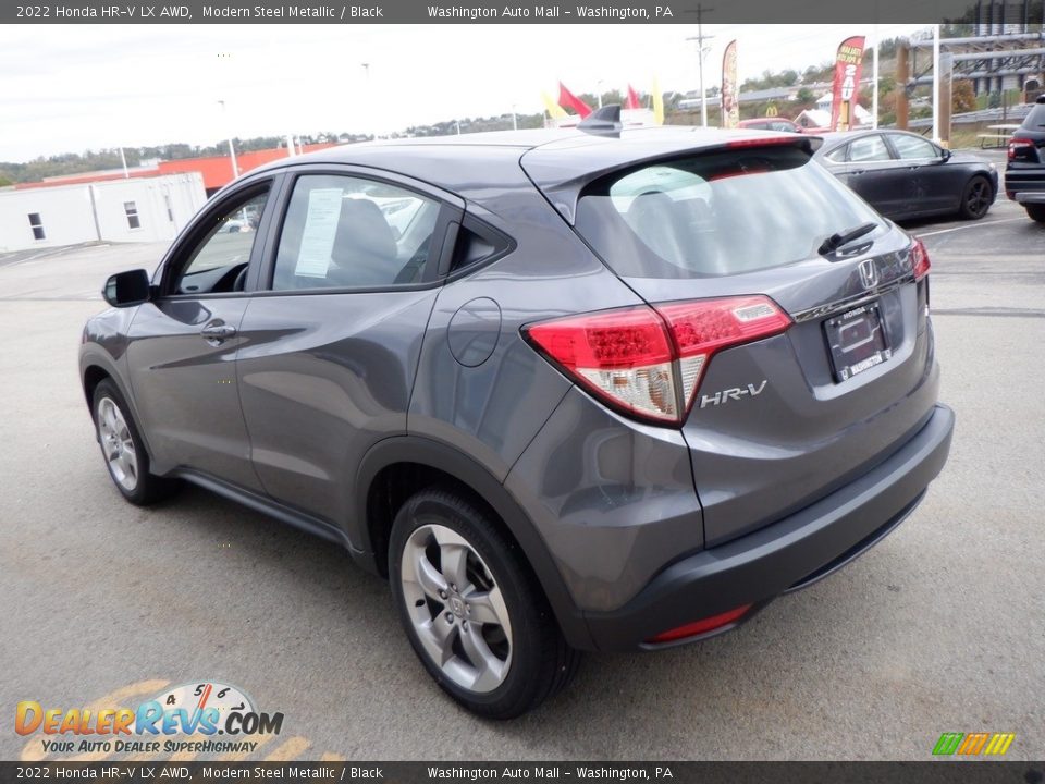 Modern Steel Metallic 2022 Honda HR-V LX AWD Photo #7