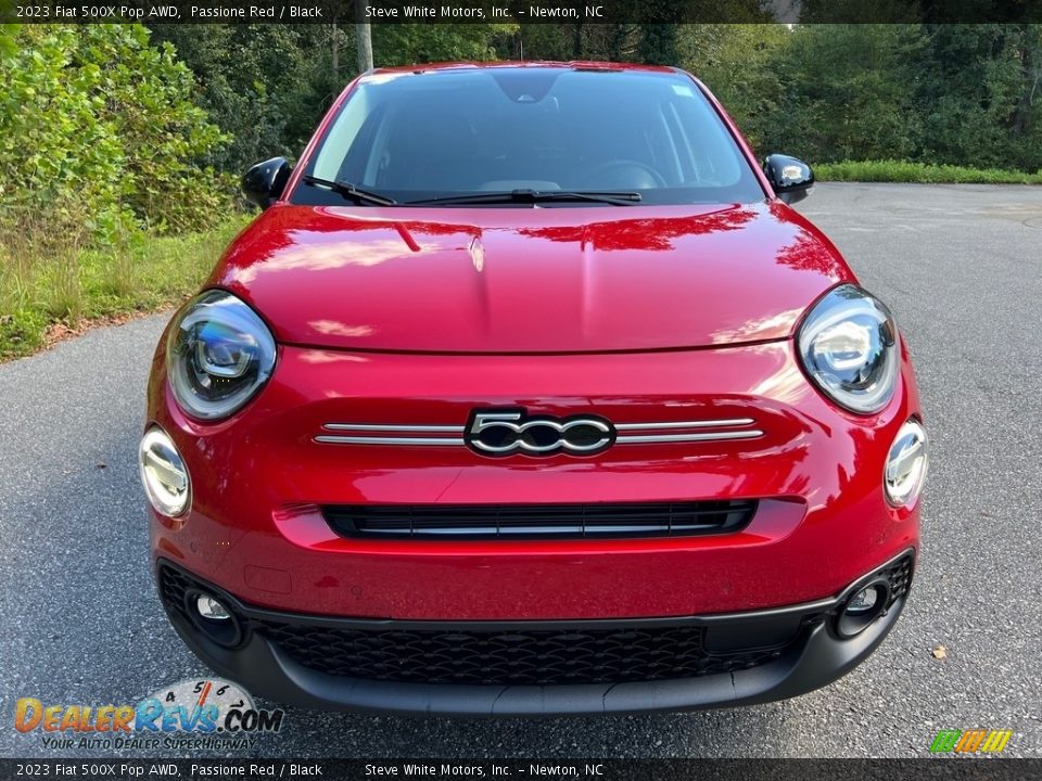 Passione Red 2023 Fiat 500X Pop AWD Photo #3