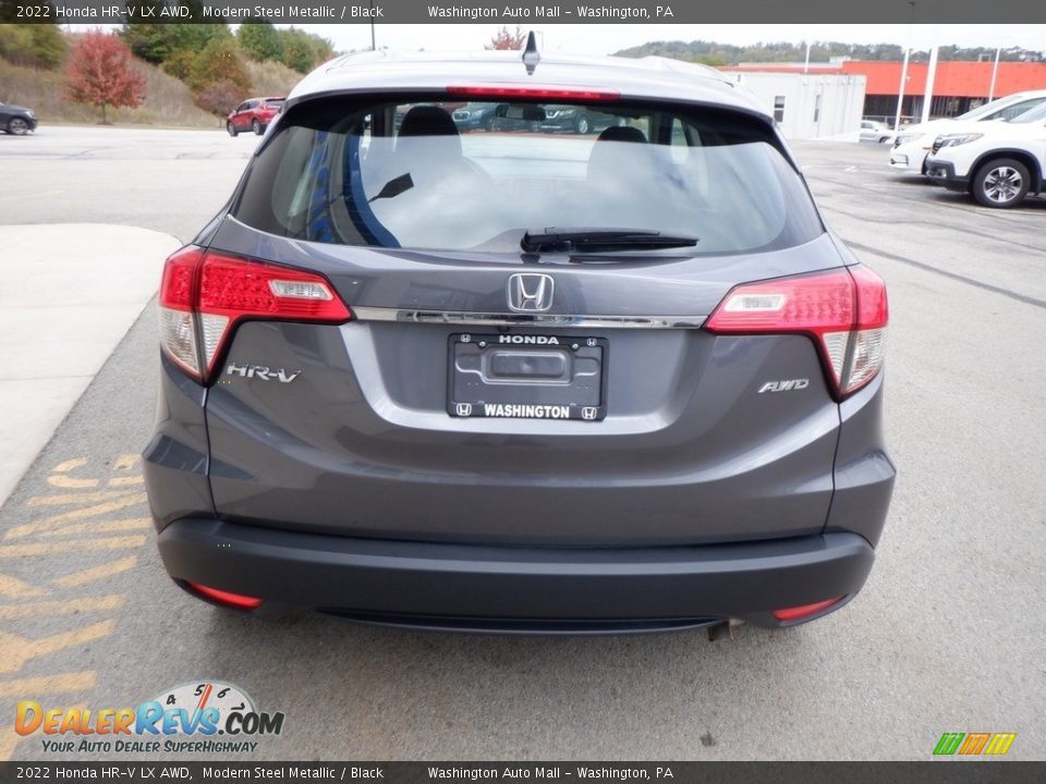 Modern Steel Metallic 2022 Honda HR-V LX AWD Photo #8