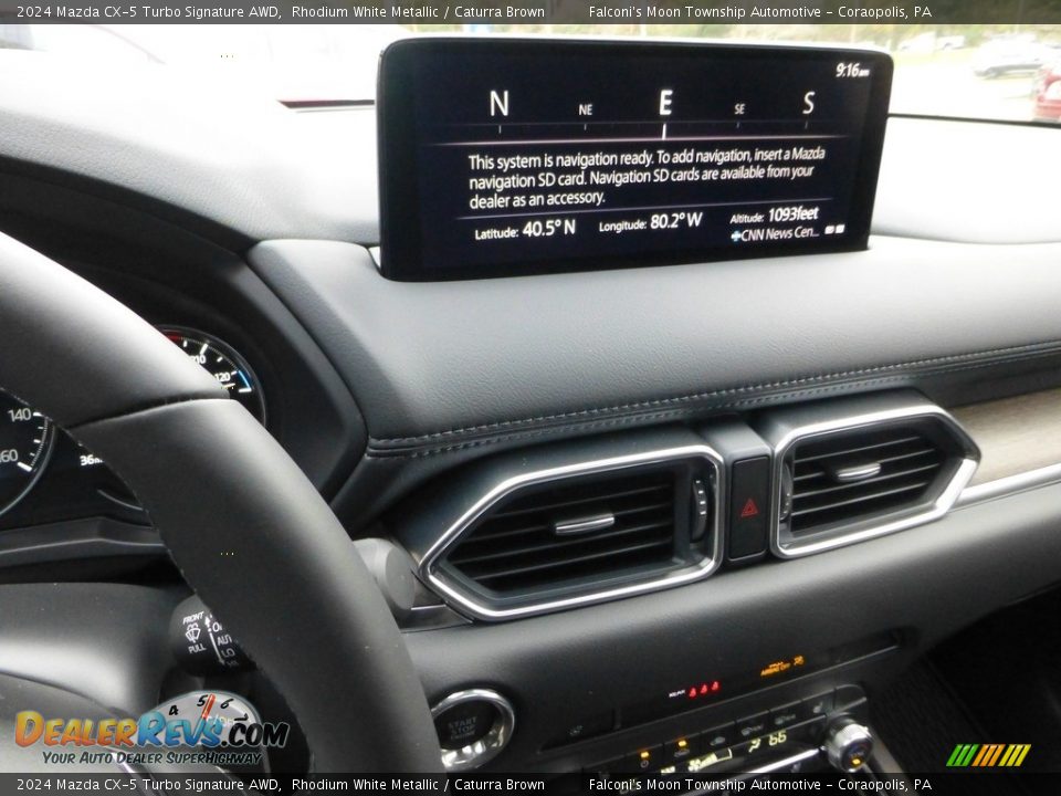 Controls of 2024 Mazda CX-5 Turbo Signature AWD Photo #17