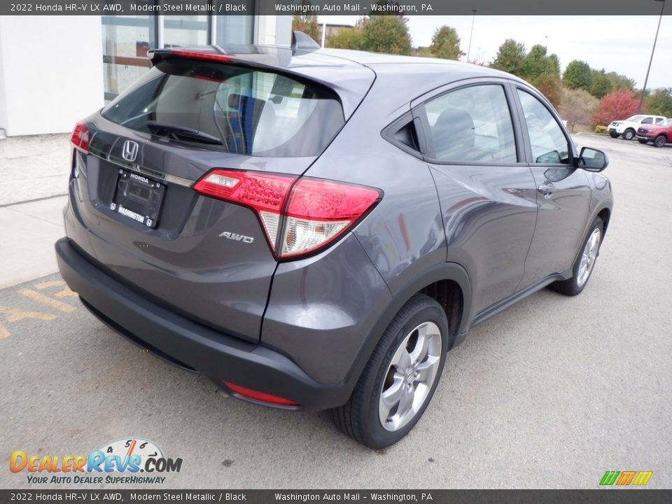 Modern Steel Metallic 2022 Honda HR-V LX AWD Photo #9