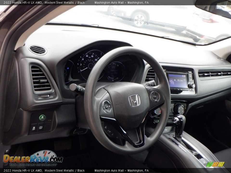 Dashboard of 2022 Honda HR-V LX AWD Photo #11