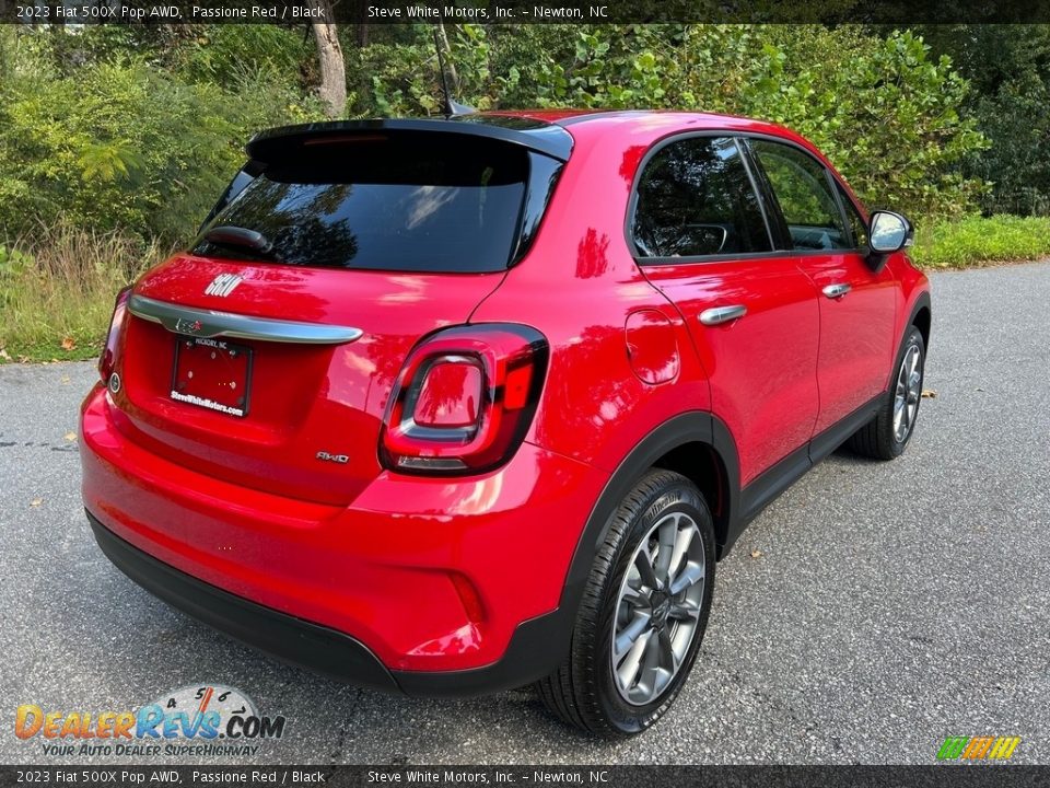 Passione Red 2023 Fiat 500X Pop AWD Photo #6