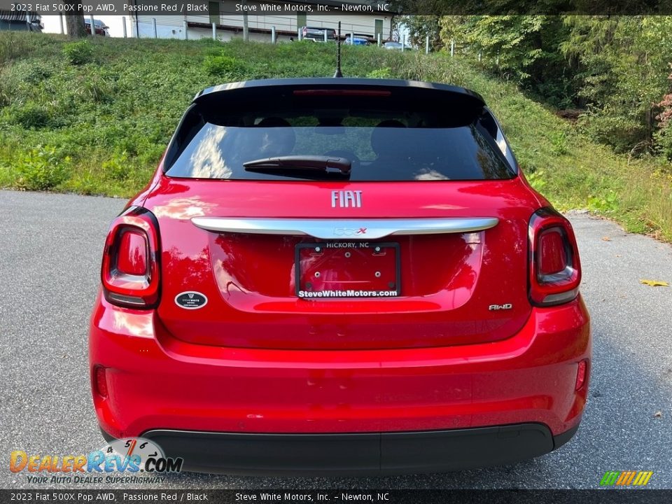 Passione Red 2023 Fiat 500X Pop AWD Photo #7