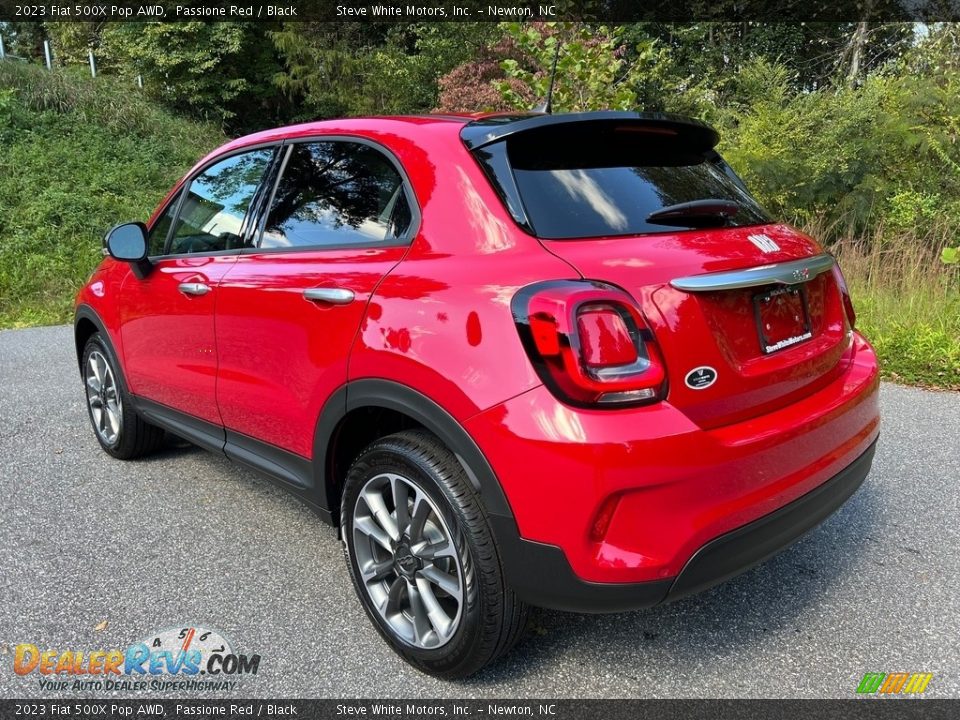 2023 Fiat 500X Pop AWD Passione Red / Black Photo #8