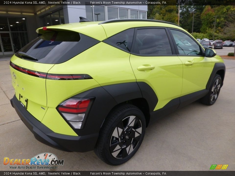 2024 Hyundai Kona SEL AWD Neoteric Yellow / Black Photo #2