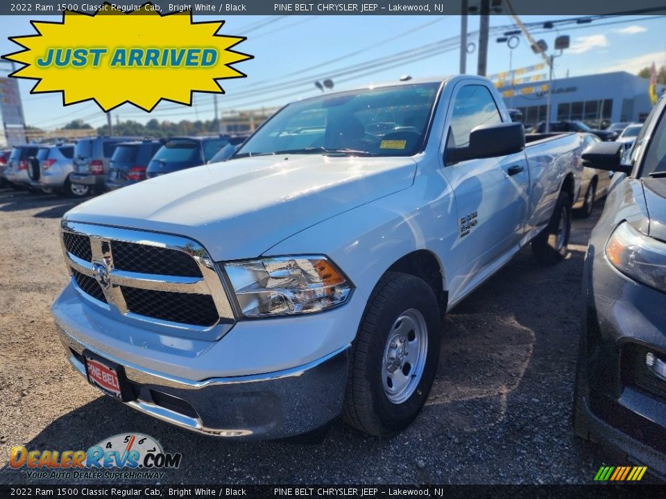 2022 Ram 1500 Classic Regular Cab Bright White / Black Photo #1