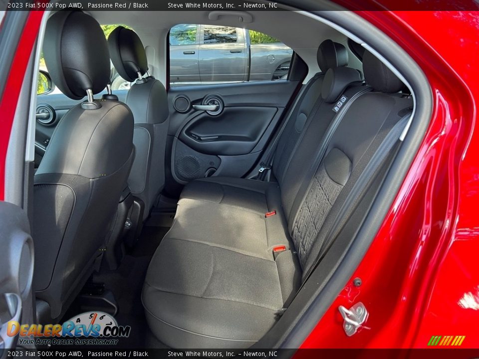 Rear Seat of 2023 Fiat 500X Pop AWD Photo #14