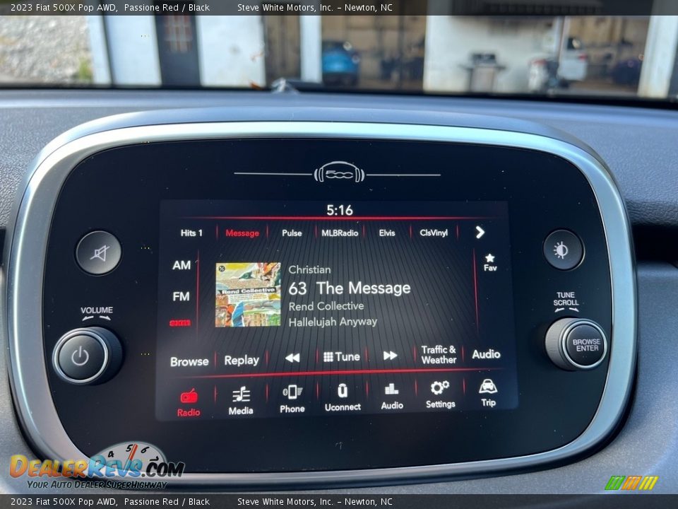 Controls of 2023 Fiat 500X Pop AWD Photo #19