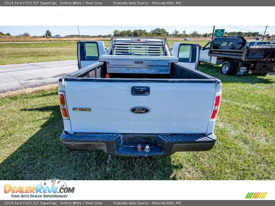 2014 Ford F150 XLT SuperCab Oxford White / Steel Grey Photo #20