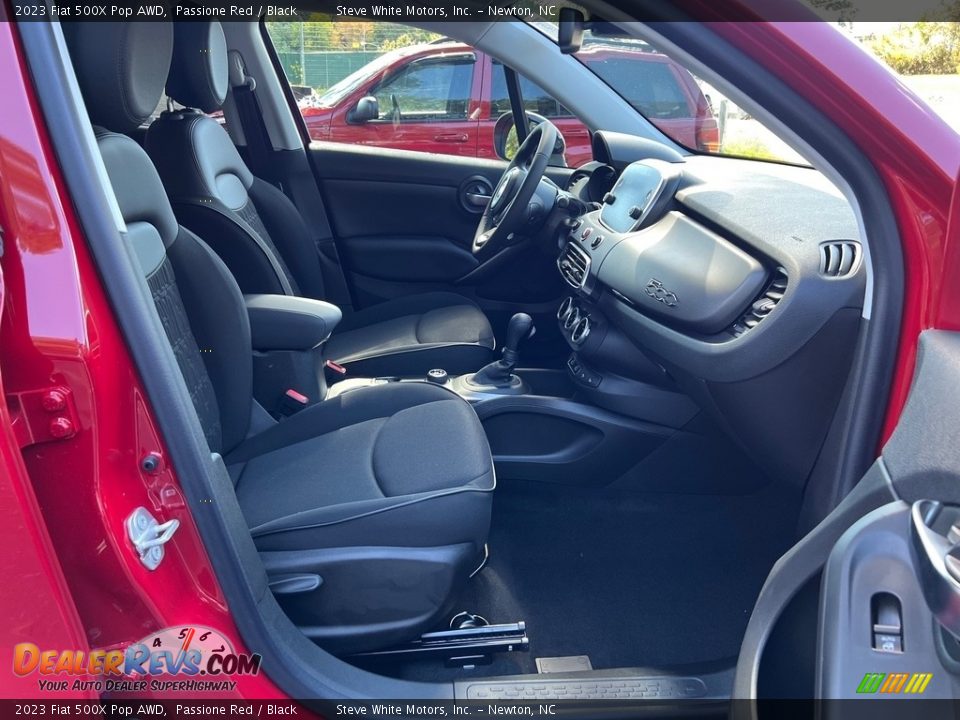 Front Seat of 2023 Fiat 500X Pop AWD Photo #20