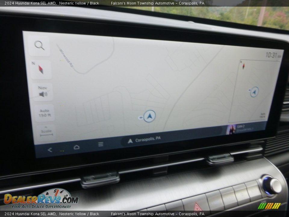 Navigation of 2024 Hyundai Kona SEL AWD Photo #16