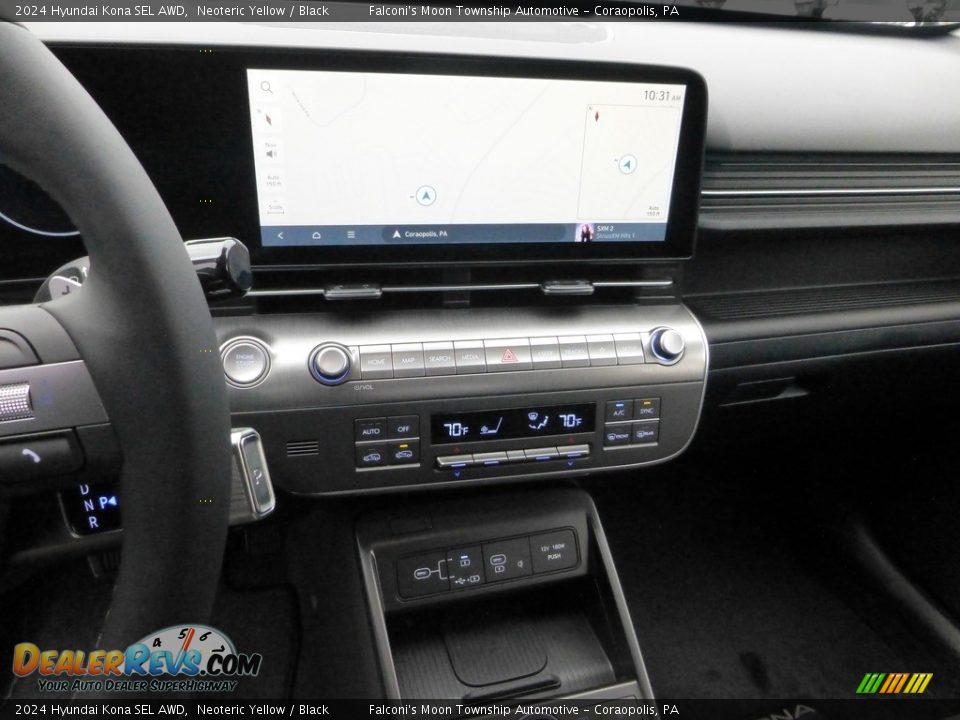 Controls of 2024 Hyundai Kona SEL AWD Photo #17