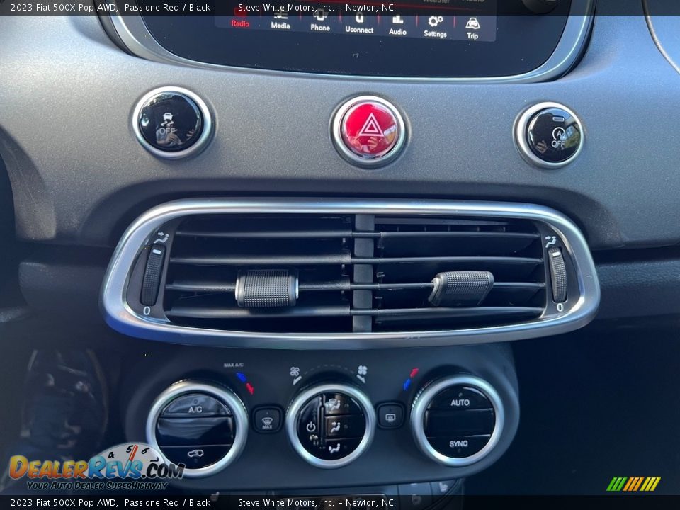 Controls of 2023 Fiat 500X Pop AWD Photo #22