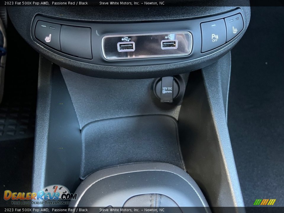 Controls of 2023 Fiat 500X Pop AWD Photo #24